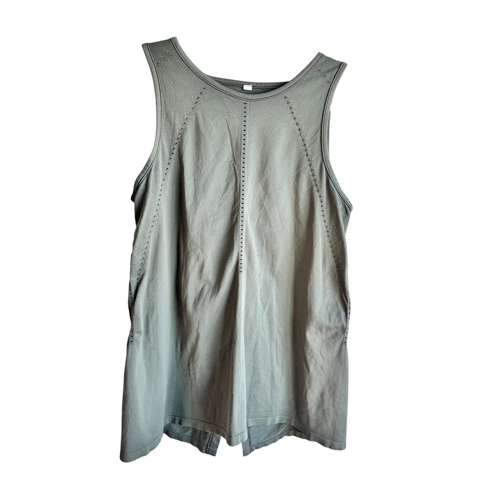 Athleta Green Athletic Tank Top Women’s Medium Workout Yoga Sleeveless